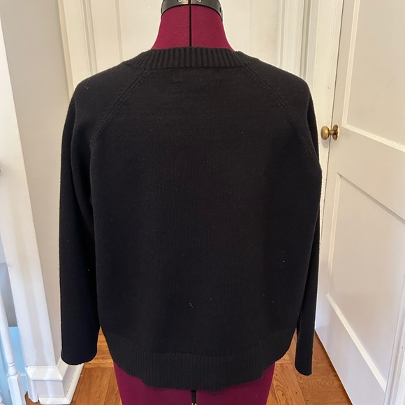 Central Park West Sweater / vegan leather - viscose polyester nylon - Picture 5 of 6
